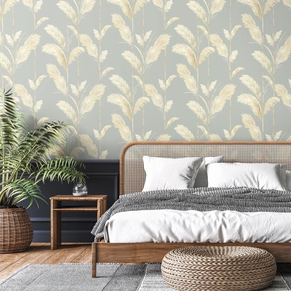 Pampas Grass Wallpaper by Brand McKenzie