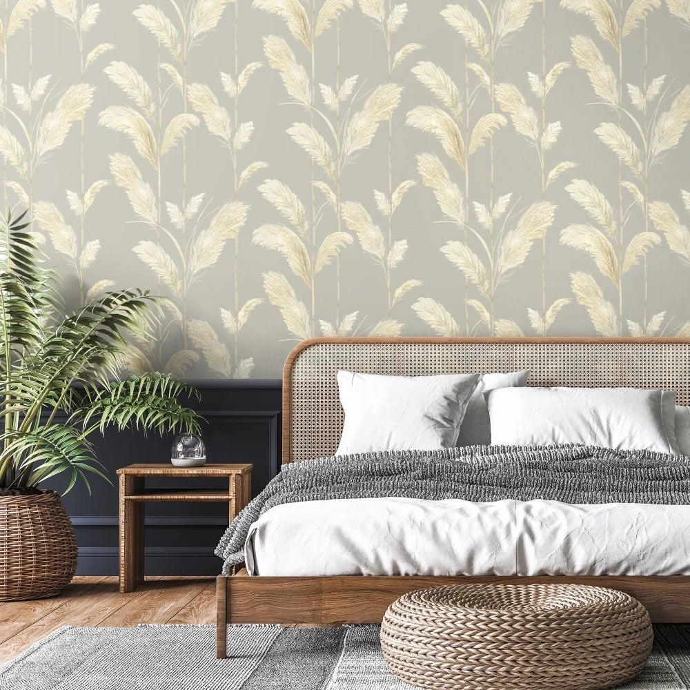 Pampas Grass Wallpaper by Brand McKenzie