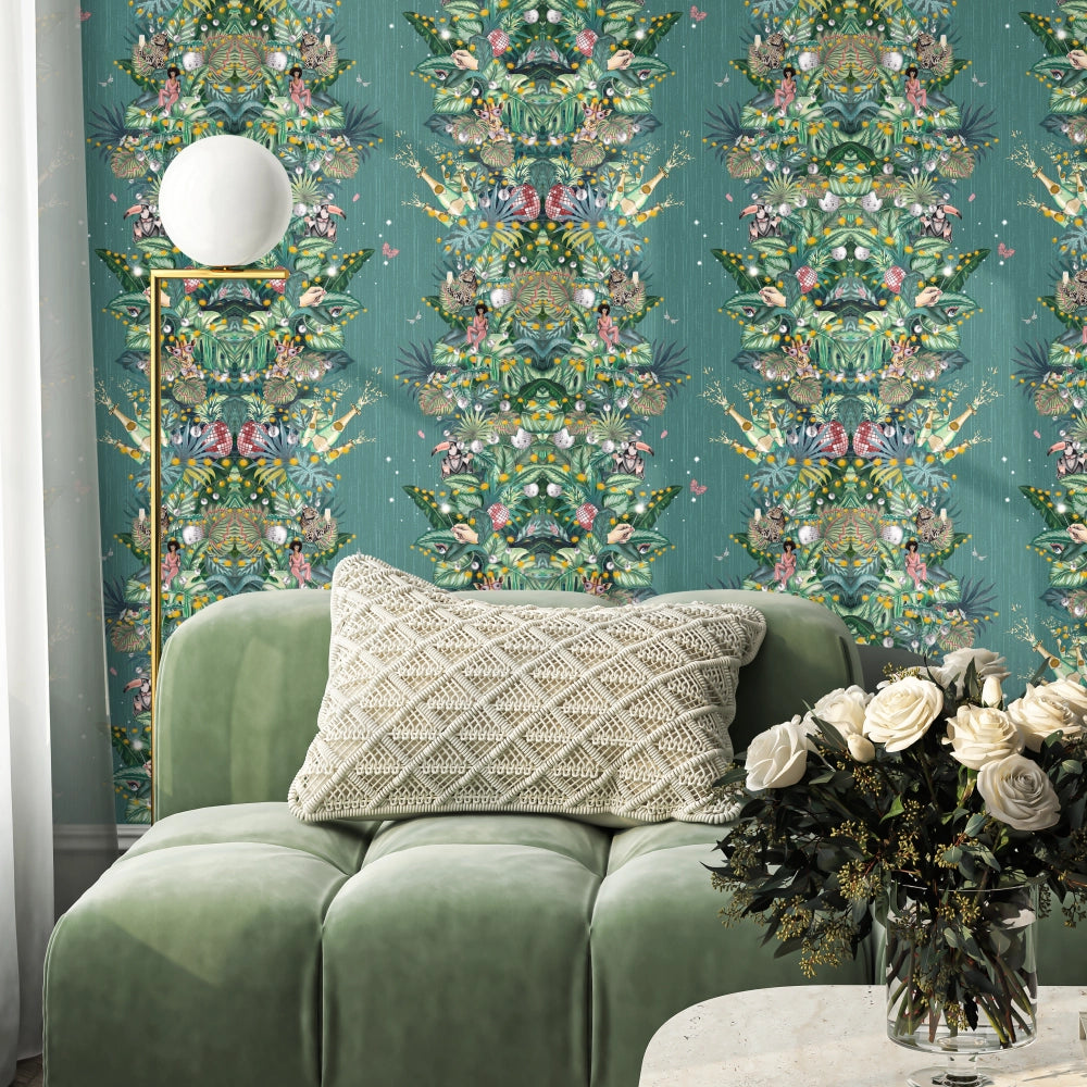 Paradise Party Wallpaper by Brand McKenzie