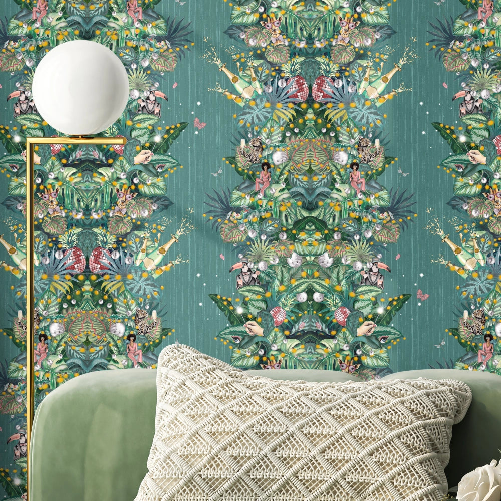 Paradise Party Wallpaper by Brand McKenzie