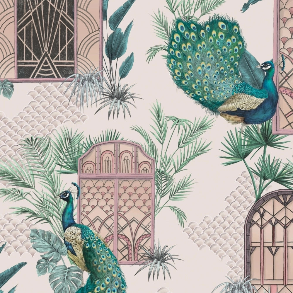 Peacock Manor Wallpaper by Brand McKenzie