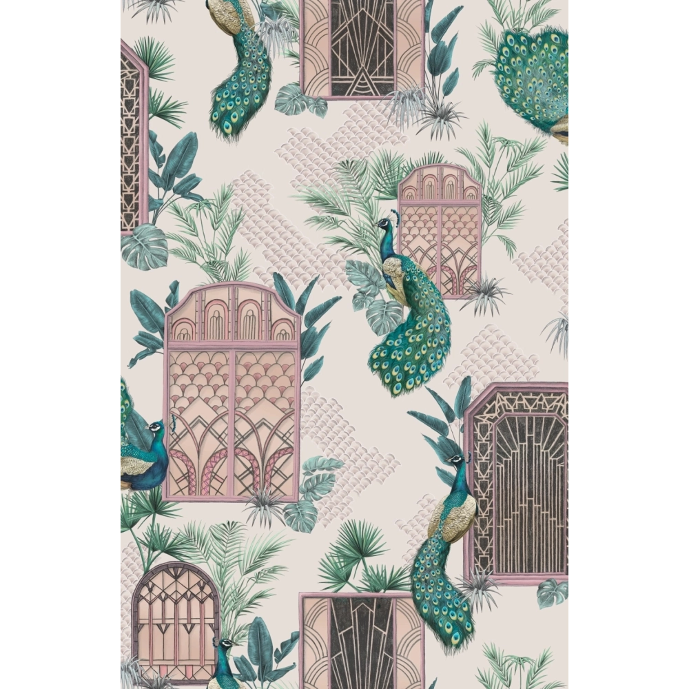 Peacock Manor Wallpaper by Brand McKenzie
