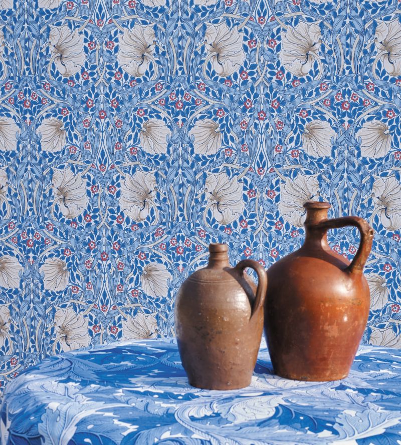 Pimpernel Wallpaper by Morris & Co