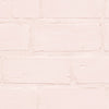 Painted Blush Brick Wallpaper by Woodchip & Magnolia