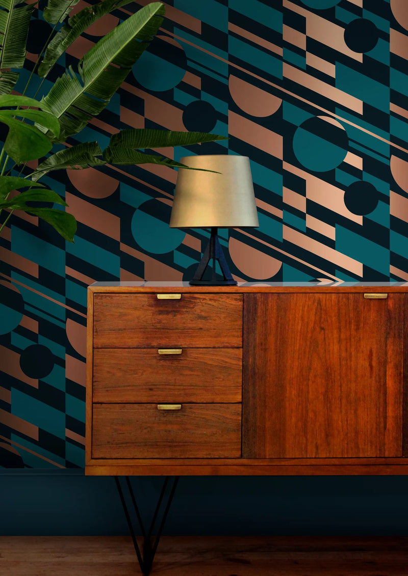 P.L.U.T.O. Wallpaper by Mini Moderns