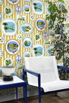 Porcellana Wallpaper by Mini Moderns