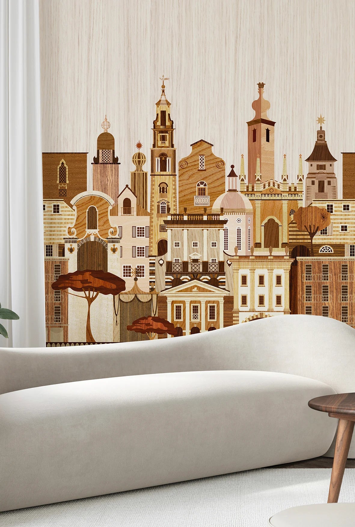 Italianate Mural by Mini Moderns