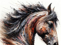 Powerful Horse Mural by HappyWall