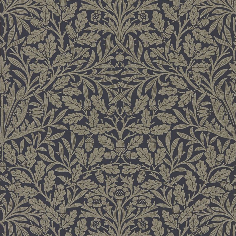 Pure Acorn Wallpaper by Morris & Co