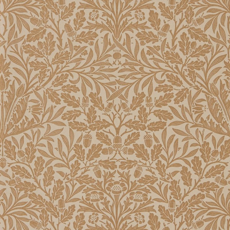 Pure Acorn Wallpaper by Morris & Co