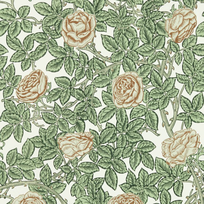 Rambling Rose Wallpaper by Morris & Co.