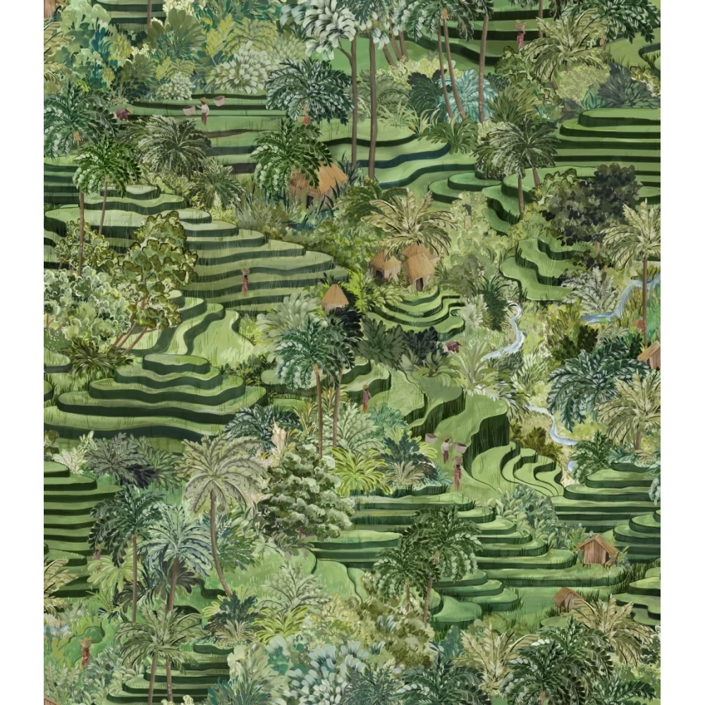 Rice Terrace Standard Wallpaper by Brand McKenzie