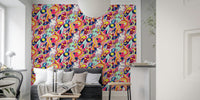 70s Roller Disco Mural by HappyWall