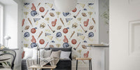 American Sports Mural by HappyWall