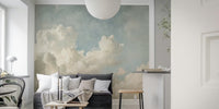 Cloud Fresco Dream Texture Mural by HappyWall
