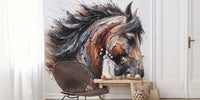 Powerful Horse Mural by HappyWall