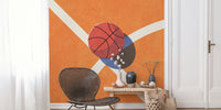 BALLS Basketball - indoor I Mural by HappyWall