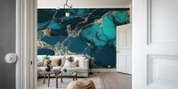 Fancy Faux Marble  Mural by HappyWall