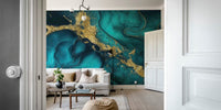 Fancy Faux Marble  Mural by HappyWall