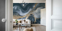 Fancy Faux Marble  Mural by HappyWall