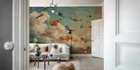 Free Falling Mural by HappyWall