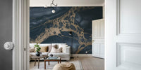 Fancy Faux Marble  Mural by HappyWall