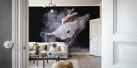 Cloud Dancer Mural by HappyWall