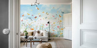 New Migratory Butterflies Mural by HappyWall