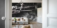 Locomotive Breath Mural by HappyWall