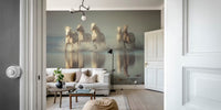 Camargue Horses Mural by HappyWall