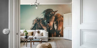 Horse Gang Mural by HappyWall