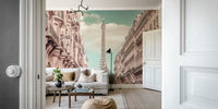 Parisian Flair - Urban Vintage Style Mural by HappyWall