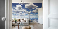 Clouds Over Water Mural by HappyWall