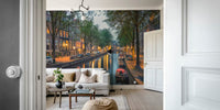 Amsterdam City Mural by HappyWall