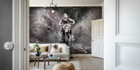 Mud Bike Mural by HappyWall