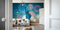 Liberty Fireworks Mural by HappyWall