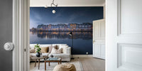 Peaceful Evening in the Netherlands Mural by HappyWall