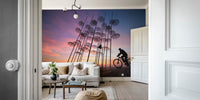 Umbrellas Mural by HappyWall