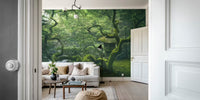 Japanese Tree Mural by HappyWall