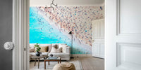San Sebastian Beach Mural by HappyWall