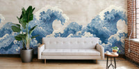 Oceanic Wave Adventure Mural by HappyWall