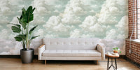 Ethereal Cloud Dancer Mural by HappyWall