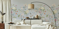 Chinoiserie Pastel  Mural by HappyWall