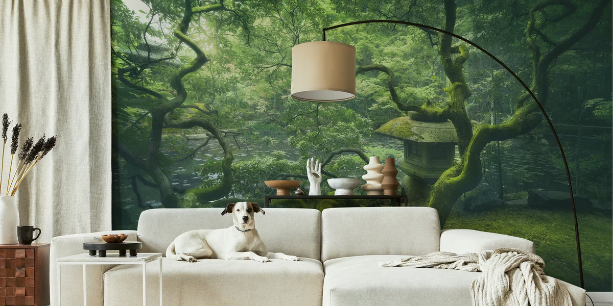 Japanese Tree Mural by HappyWall