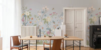 Chinoiserie Pastel  Mural by HappyWall