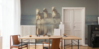 Camargue Horses Mural by HappyWall