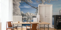 Renkowo Snowy Landscape Mural by HappyWall