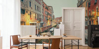 Morning In Venice City Mural by HappyWall