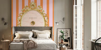Press for Champagne Stripes Mural by HappyWall