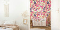 Capuchin Monkeys Mural by HappyWall